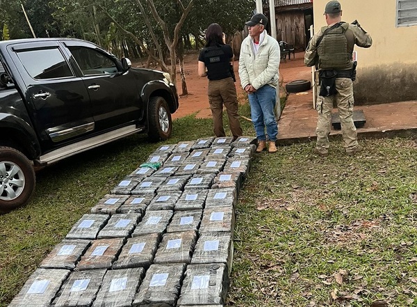 SENAD desmantela organización criminal que producía y remesaba marihuana al Brasil desde San Pedro