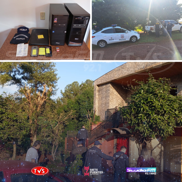 ALLANAMIENTOS SIMULTANESO DE VIVIENDAS EN COLONIAS UNIDAS - TVS
