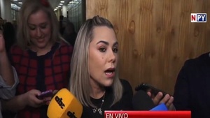 Lizarella Valiente afirma que dinero está - Noticias Paraguay