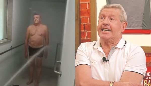 Anibal Schupp se declaró fanático de la ducha escocesa - Teleshow