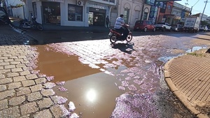 Concepción sufre crisis de fugas de agua por falta de inversión de ESSAP