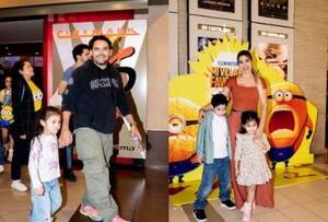 Faranduleros llevaron a sus peques al pre estreno de "Mi villano favorito 4"