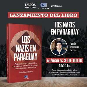 “Los nazis en Paraguay”: Fabián Chamorro lanza su nuevo libro en la FIL - Literatura - ABC Color