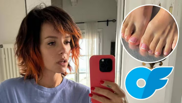 Lily Allen abrió una cuenta en OnlyFans para publicar fotos de sus pies