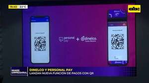 Video: Dinelco y Personal Pay lanzan nueva función de pagos con QR - Mundo empresarial - ABC Color