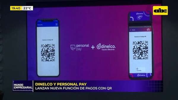 Video: Dinelco y Personal Pay lanzan nueva función de pagos con QR - Mundo empresarial - ABC Color