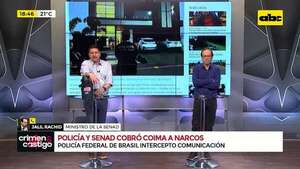Video: Narcos pagaron 300.000 dólares a policía paraguaya y Senad, según Policía Federal de Brasil - Crimen y castigo - ABC Color