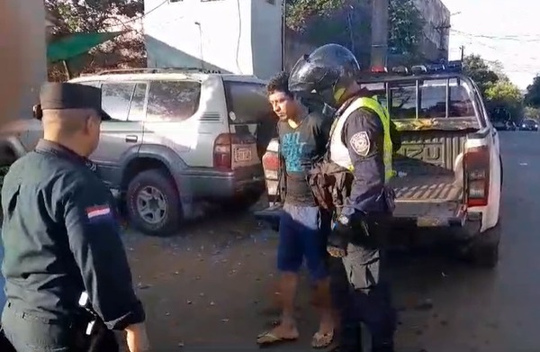 Capturan a forajido en el centro de CDE