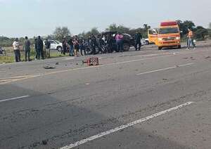 Accidente deja a dos personas gravemente heridas - Policiales - ABC Color