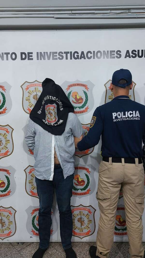 Capturan a presunto estafador con dos órdenes de captura pendientes - Policiales - ABC Color