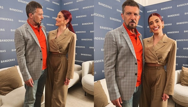 Kassandra frutos le hizo hablar en guaraní a Antonio Banderas - Teleshow
