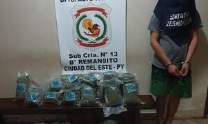 Menor de edad cae con marihuana en Remansito
