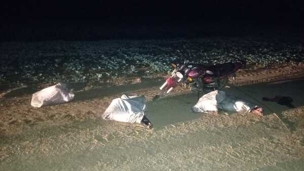 Se suspende el asado: Sorprendieron a presuntos abigeos en Artigas