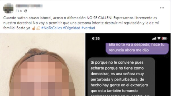 Contó en TikTok sobre su jefa ñaña y ahora le acosa