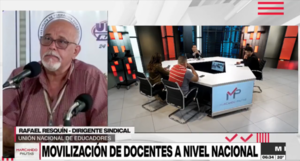 Varios colegios públicos no tendrán clases hoy y mañana por movilización docente - Megacadena - Diario Digital