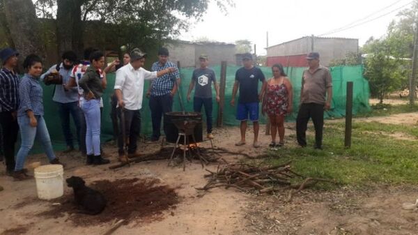 Documentación de terrenos en el asentamiento San Miguel de barrio Obrero