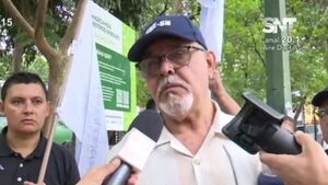 Docentes se movilizan en el microcentro de Asunción - SNT