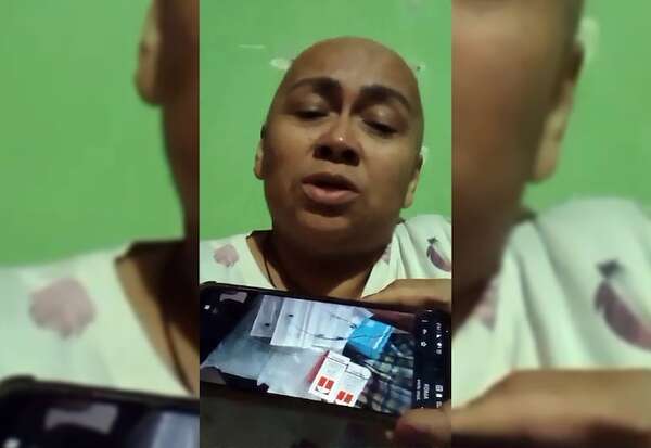 Video: el desesperado pedido de una paciente de cáncer a la ministra de Salud - Nacionales - ABC Color