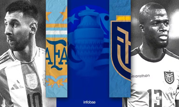 ¿A qué hora y dónde ver en México los cuartos de final de la Copa América 2024? Argentina vs Ecuador - OviedoPress