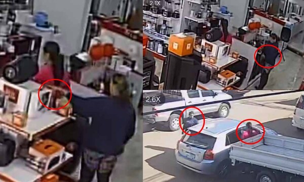 Descuidistas en acción en Coronel Oviedo: simularon se clientas para hurtar un speaker – Prensa 5