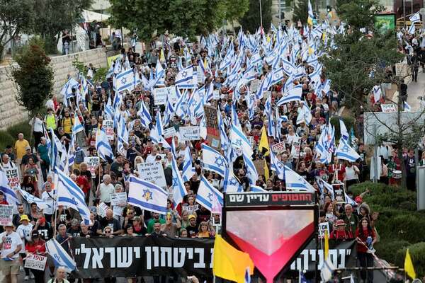 Israel: Miles protestan contra Netanyahu y le exigen un acuerdo en Gaza - Mundo - ABC Color
