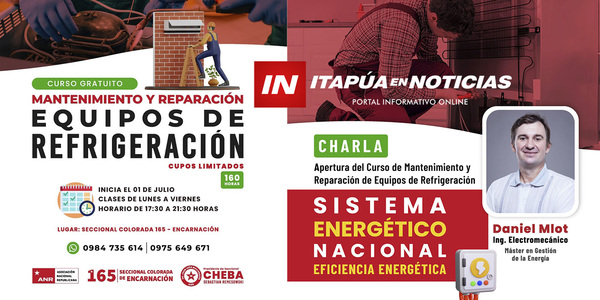 GRAN ÉXITO DEL TALLER DE MANTENIMIENTO Y REPARACIÓN DE EQUIPOS DE REFRIGERACIÓN EN ENCARNACIÓN - Itapúa Noticias