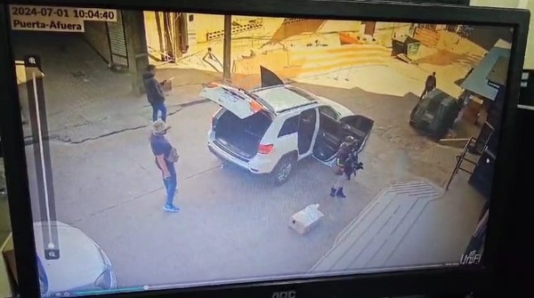 Vehículo utilizado por peligrosa gavilla de asaltantes fue clonado - Noticias Paraguay