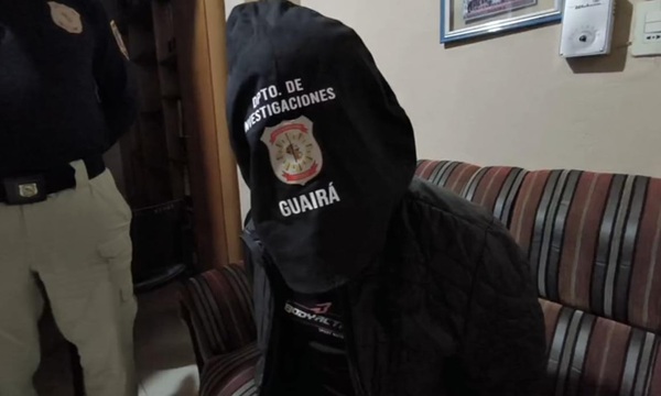 Detienen a joven de 25 Años por presunto rapto a una menor de edad en Villarrica - OviedoPress