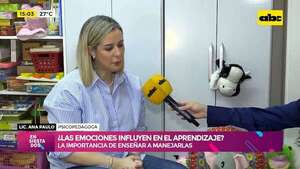 Video: la importancia de enseñar a gestionar las emociones a los niños  - Ensiestados - ABC Color