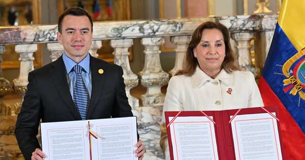 La Nación / Presidentes de Perú y Ecuador acuerdan reforzar lucha contra el crimen organizado y narcotráfico