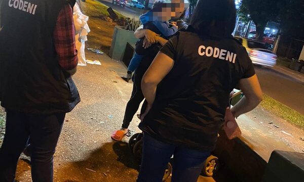 CODENI y la Policía Nacional realizan abordajes nocturnos