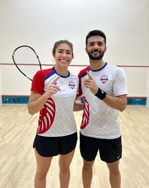 Paraguay es campeón sudamericano de squash en dobles mixtos