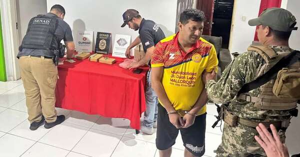 La Nación / Apresan al Rey del Chespi con casi 4 kilos de crack