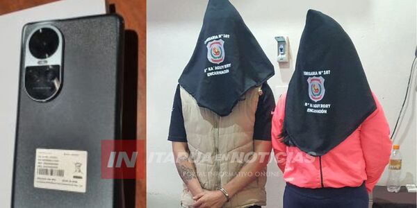 RECUPERARON OBJETOS ROBADOS Y APREHENDIERON A DOS PERSONAS EN ENCARNACIÓN - Itapúa Noticias