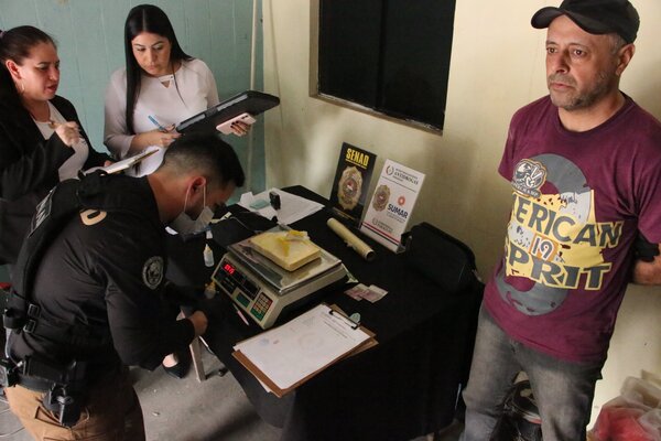 SENAD atrapó a referente distribuidor de cocaína para el microtráfico en Asunción