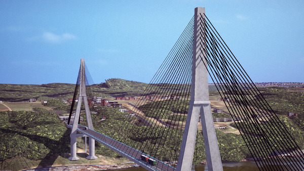 Habilitación del Puente de la Integración para fines del 2025