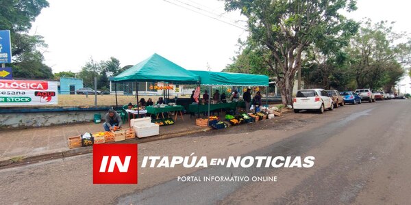 SE REALIZA FERIA AGROECOLÓGICA DE PRODUCTORES EN EL CENTRO DE ENCARNACIÓN - Itapúa Noticias