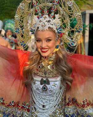 Te mostramos el traje alegórico de Sofía Meyer en el Miss Supranational - Gente - ABC Color