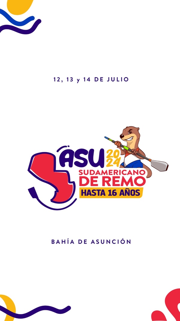 Sudamericano de menores de remo será atracción inédita en la bahía de Asunción