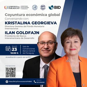 Kristalina Georgieva del FMI e Ilan Goldfajn del BID participarán en conversatorio en el BCP - MarketData
