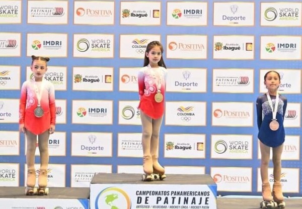Primeras medallas para Paraguay en Panamericano de Patinaje - ADN Digital