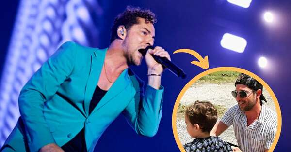 La Nación / ¡El papá de Matteo!: así reaccionó el hijo de David Bisbal al enterarse que su papá es famoso