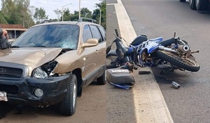 Motociclista muere en accidente de tránsito en Coronel Oviedo - Noticiero Paraguay