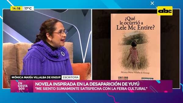 Video: novela inspirada en la desaparición de Yuyú fue lanzada en la FIL Asunción - Ensiestados - ABC Color