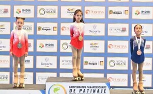 Primeras medallas para Paraguay en Panamericano de Patinaje