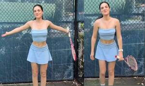 Nadia Ferreira retoma el tenis, una pasión que tuvo que dejar por enfermedad