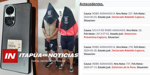 EL PRESUNTO LADRÓN QUE ACTUABA CON SU NOVIA QUISO ENGAÑAR A LA POLICÍA CON SU IDENTIDAD - Itapúa Noticias