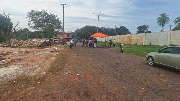 Ciudad del Este: Incidentes en inmueble donde hubo desalojo