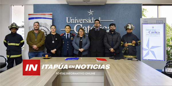 ALUMNO DE LA UCI ENTREGÓ PROPUESTA DE ANTEPROYECTO PARA ESTACIÓN DE BOMBEROS EN ENCARNACIÓN - Itapúa Noticias