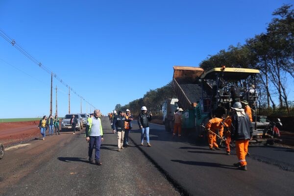 Obras públicas en curso: ministra Claudia Centurión supervisa avances de trabajos - Unicanal